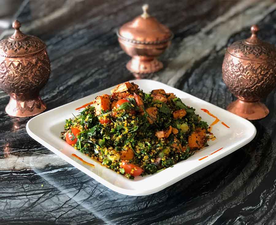 Quinoa Salad with Velvet Saffron